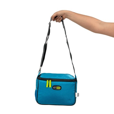 Torba lunchowa Kamai Gio Style na ramię, niebieska, pojemność 7L Torba lunchowa Kamai Gio Style na ramię, niebieska, pojemność 7L