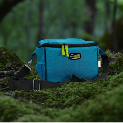 Torba lunchowa Kamai Gio Style na ramię, niebieska, pojemność 7L Torba lunchowa Kamai Gio Style na ramię, niebieska, pojemność 7L