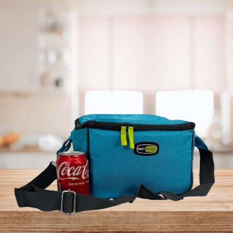 Torba lunchowa Kamai Gio Style na ramię, niebieska, pojemność 7L Torba lunchowa Kamai Gio Style na ramię, niebieska, pojemność 7L