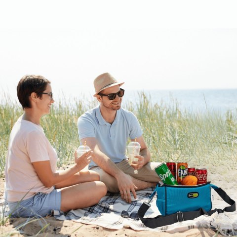 Torba lunchowa Kamai Gio Style na ramię, niebieska, pojemność 7L Torba lunchowa Kamai Gio Style na ramię, niebieska, pojemność 7L