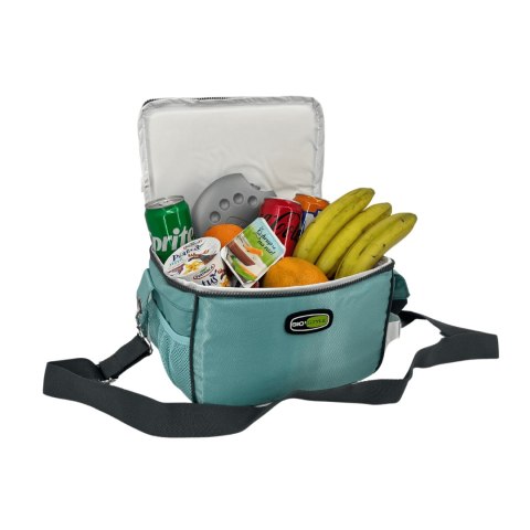 Torba lunchowa Kamai Gio Style na ramię, pastelowa zieleń, pojemność 7L Torba lunchowa Kamai Gio Style na ramię, pastelowa zieleń, pojemność 7L