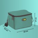 Torba lunchowa Kamai Gio Style na ramię, pastelowa zieleń, pojemność 7L