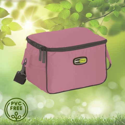 Torba lunchowa Kamai Gio Style na ramię, pastelowy róż, pojemność 7L Torba lunchowa Kamai Gio Style na ramię, pastelowy róż, pojemność 7L