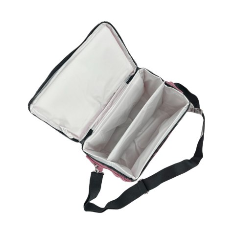Torba lunchowa Kamai Gio Style na ramię, pastelowy róż, pojemność 7L Torba lunchowa Kamai Gio Style na ramię, pastelowy róż, pojemność 7L