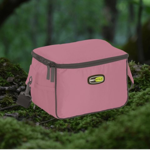 Torba lunchowa Kamai Gio Style na ramię, pastelowy róż, pojemność 7L Torba lunchowa Kamai Gio Style na ramię, pastelowy róż, pojemność 7L