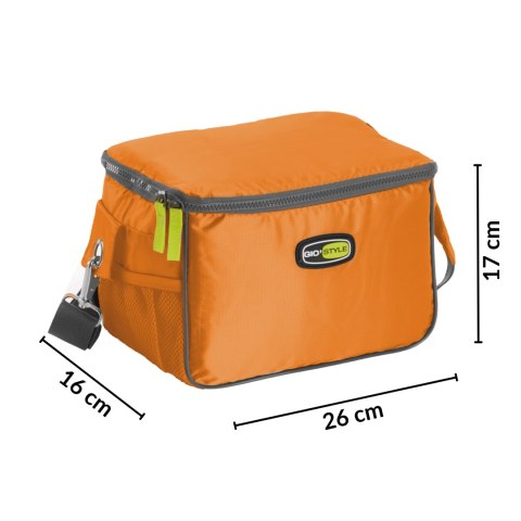 Torba lunchowa Kamai Gio Style na ramię, pomarańczowa, pojemność 7L Torba lunchowa Kamai Gio Style na ramię, pomarańczowa, pojemność 7L