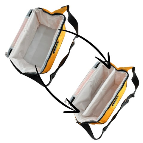 Torba lunchowa Kamai Gio Style na ramię, pomarańczowa, pojemność 7L Torba lunchowa Kamai Gio Style na ramię, pomarańczowa, pojemność 7L