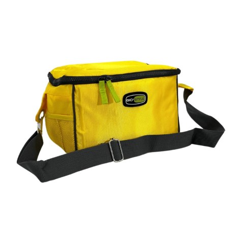 Torba lunchowa Kamai Gio Style na ramię, żółta, pojemność 7L Torba lunchowa Kamai Gio Style na ramię, żółta, pojemność 7L