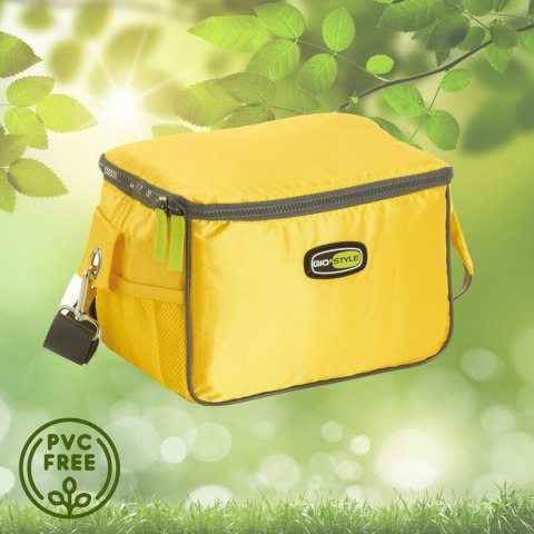 Torba lunchowa Kamai Gio Style na ramię, żółta, pojemność 7L Torba lunchowa Kamai Gio Style na ramię, żółta, pojemność 7L