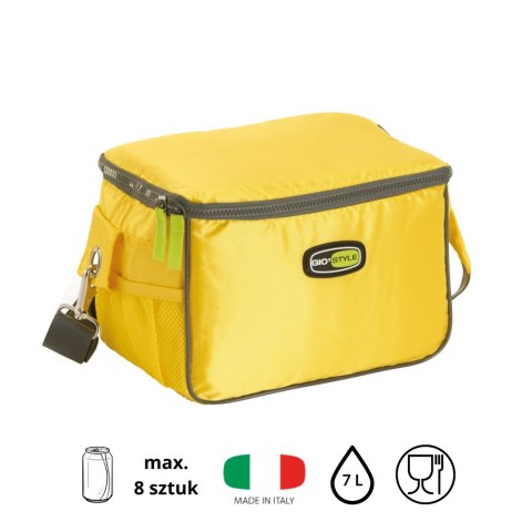 Torba lunchowa Kamai Gio Style na ramię, żółta, pojemność 7L Torba lunchowa Kamai Gio Style na ramię, żółta, pojemność 7L