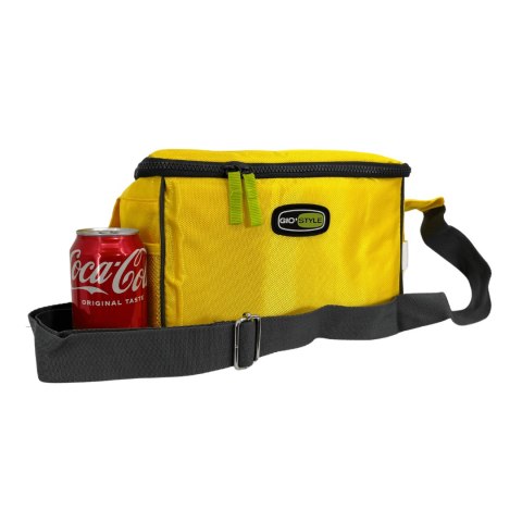 Torba lunchowa Kamai Gio Style na ramię, żółta, pojemność 7L Torba lunchowa Kamai Gio Style na ramię, żółta, pojemność 7L