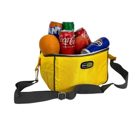Torba lunchowa Kamai Gio Style na ramię, żółta, pojemność 7L Torba lunchowa Kamai Gio Style na ramię, żółta, pojemność 7L