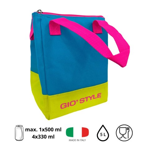 Torba lunchowa Kamai Gio Style, w kolorze błękitnym, pojemność 5L Torba lunchowa Kamai Gio Style, w kolorze błękitnym, pojemność 5L