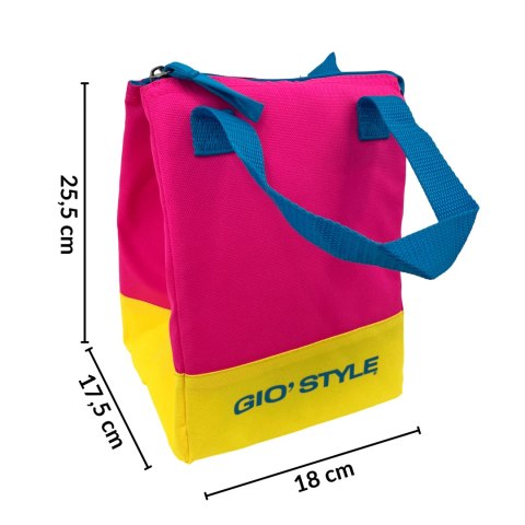 Torba lunchowa Kamai Gio Style, w kolorze różowym, pojemność 5L Torba lunchowa Kamai Gio Style, w kolorze różowym, pojemność 5L