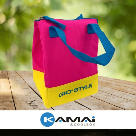 Torba lunchowa Kamai Gio Style, w kolorze różowym, pojemność 5L Torba lunchowa Kamai Gio Style, w kolorze różowym, pojemność 5L