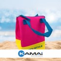 Torba lunchowa Kamai Gio Style, w kolorze różowym, pojemność 5L