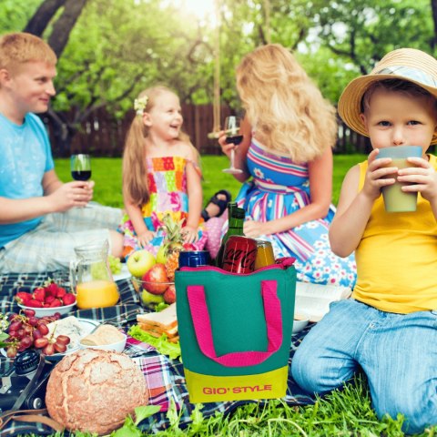 Torba lunchowa Kamai Gio Style, w kolorze seledynowym, pojemność 5L Torba lunchowa Kamai Gio Style, w kolorze seledynowym, pojemność 5L