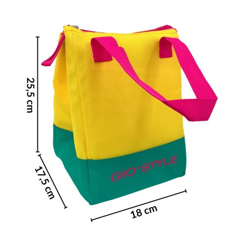 Torba lunchowa Kamai Gio Style, w kolorze żółtym, pojemność 5L Torba lunchowa Kamai Gio Style, w kolorze żółtym, pojemność 5L