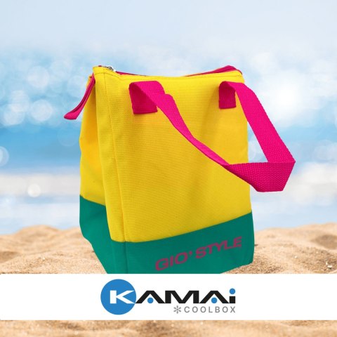 Torba lunchowa Kamai Gio Style, w kolorze żółtym, pojemność 5L Torba lunchowa Kamai Gio Style, w kolorze żółtym, pojemność 5L