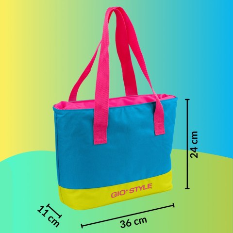 Torba plażowa Kamai Gio Style, w kolorze błękitnym, pojemność 9L Torba plażowa Kamai Gio Style, w kolorze błękitnym, pojemność 9L