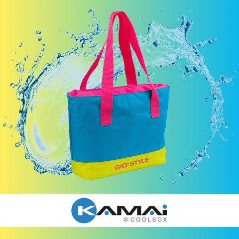 Torba plażowa Kamai Gio Style, w kolorze błękitnym, pojemność 9L Torba plażowa Kamai Gio Style, w kolorze błękitnym, pojemność 9L