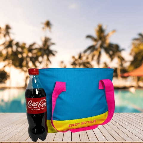 Torba plażowa Kamai Gio Style, w kolorze błękitnym, pojemność 9L Torba plażowa Kamai Gio Style, w kolorze błękitnym, pojemność 9L