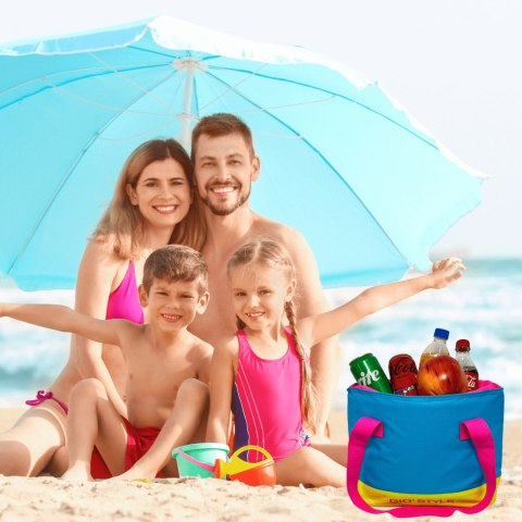 Torba plażowa Kamai Gio Style, w kolorze błękitnym, pojemność 9L Torba plażowa Kamai Gio Style, w kolorze błękitnym, pojemność 9L