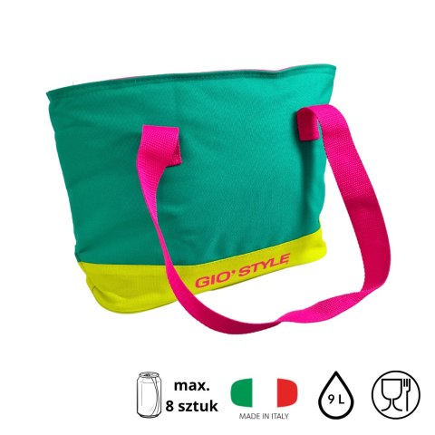 Torba plażowa Kamai Gio Style, w kolorze zielonym, pojemność 9L Torba plażowa Kamai Gio Style, w kolorze zielonym, pojemność 9L