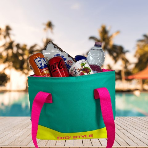 Torba plażowa Kamai Gio Style, w kolorze zielonym, pojemność 9L Torba plażowa Kamai Gio Style, w kolorze zielonym, pojemność 9L