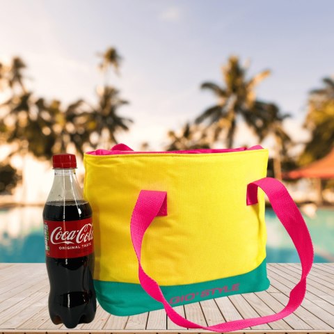 Torba plażowa Kamai Gio Style, w kolorze żółtym, pojemność 9L Torba plażowa Kamai Gio Style, w kolorze żółtym, pojemność 9L