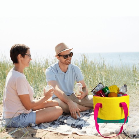 Torba plażowa Kamai Gio Style, w kolorze żółtym, pojemność 9L Torba plażowa Kamai Gio Style, w kolorze żółtym, pojemność 9L
