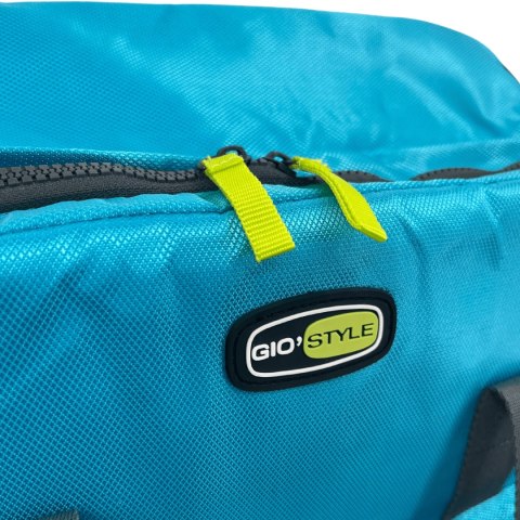 Torba termiczna Kamai Gio Style na ramię, błękitna, z kieszeniami i rączką do noszenia, pojemność 33L Torba termiczna Kamai Gio Style na ramię, błękitna, z kieszeniami i rączką do noszenia, pojemność 33L
