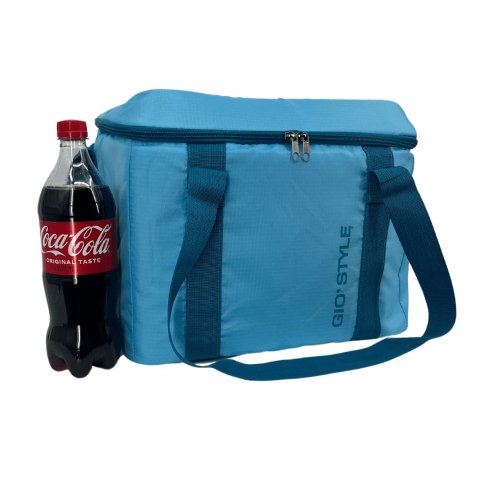 Torba termiczna Kamai Gio Style na ramię, niebieska, z kieszenią boczną i uchwytem do noszenia, pojemność 30L Torba termiczna Kamai Gio Style na ramię, niebieska, z kieszenią boczną i uchwytem do noszenia, pojemność 30L