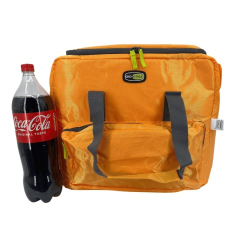 Torba termiczna Kamai Gio Style na ramię, pomarańczowa, z kieszeniami i rączką do noszenia, pojemność 33L Torba termiczna Kamai Gio Style na ramię, pomarańczowa, z kieszeniami i rączką do noszenia, pojemność 33L
