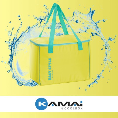 Torba termiczna Kamai Gio Style, zielona, pojemność 16L Torba termiczna Kamai Gio Style, zielona, pojemność 16L