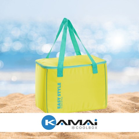 Torba termiczna Kamai Gio Style, zielona, pojemność 16L Torba termiczna Kamai Gio Style, zielona, pojemność 16L