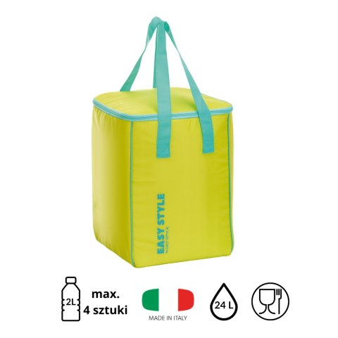 Torba termiczna Kamai Gio Style, zielona, pojemność 24L Torba termiczna Kamai Gio Style, zielona, pojemność 24L