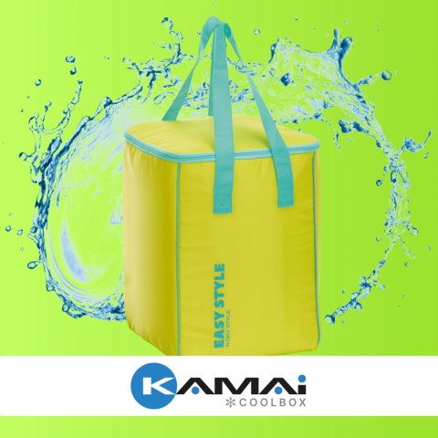 Torba termiczna Kamai Gio Style, zielona, pojemność 24L Torba termiczna Kamai Gio Style, zielona, pojemność 24L