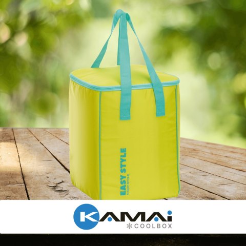 Torba termiczna Kamai Gio Style, zielona, pojemność 24L Torba termiczna Kamai Gio Style, zielona, pojemność 24L