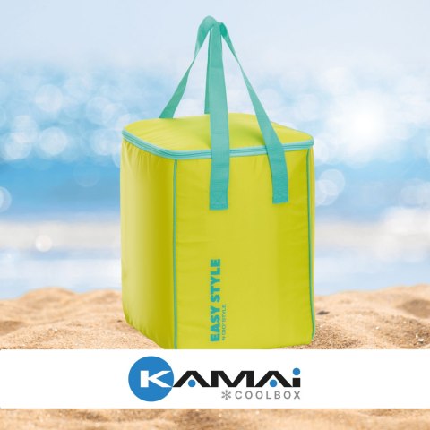 Torba termiczna Kamai Gio Style, zielona, pojemność 24L Torba termiczna Kamai Gio Style, zielona, pojemność 24L