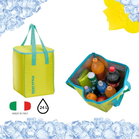 Torba termiczna Kamai Gio Style, zielona, pojemność 24L Torba termiczna Kamai Gio Style, zielona, pojemność 24L
