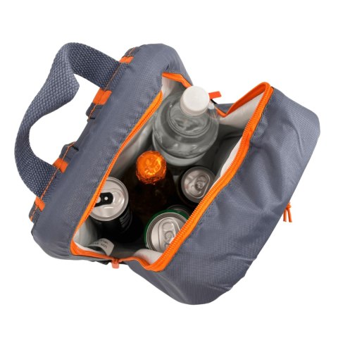 Wodoodporny plecak Kamai Gio Style, pojemność 16L, w kolorze szaro-pomarańczowym Wodoodporny plecak Kamai Gio Style, pojemność 16L, w kolorze szaro-pomarańczowym