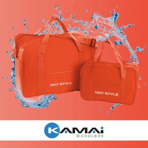 Zestaw toreb Kamai Gio Style 24L i 7L, pomarańczowe, na ramię i z uchwytem do noszenia Zestaw toreb Kamai Gio Style 24L i 7L, pomarańczowe, na ramię i z uchwytem do noszenia