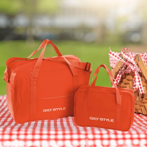 Zestaw toreb Kamai Gio Style 24L i 7L, pomarańczowe, na ramię i z uchwytem do noszenia Zestaw toreb Kamai Gio Style 24L i 7L, pomarańczowe, na ramię i z uchwytem do noszenia