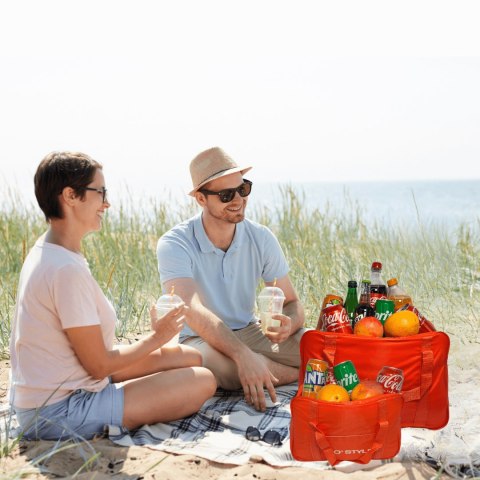 Zestaw toreb Kamai Gio Style 24L i 7L, pomarańczowe, na ramię i z uchwytem do noszenia Zestaw toreb Kamai Gio Style 24L i 7L, pomarańczowe, na ramię i z uchwytem do noszenia
