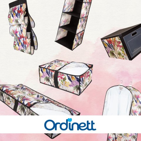 FLORAL w kwiaty organizer do szafy z drzwiczkami 41x31x25cm FLORAL w kwiaty organizer do szafy z drzwiczkami 41x31x25cm