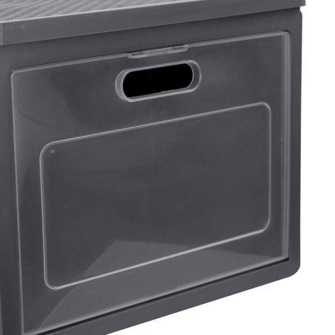 GREY szary organizer do szafy z drzwiczkami 41x31x25cm GREY szary organizer do szafy z drzwiczkami 41x31x25cm