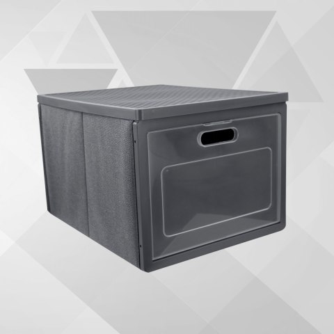GREY szary organizer do szafy z drzwiczkami 41x31x25cm GREY szary organizer do szafy z drzwiczkami 41x31x25cm