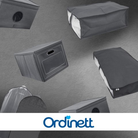 GREY szary organizer do szafy z drzwiczkami 41x31x25cm GREY szary organizer do szafy z drzwiczkami 41x31x25cm