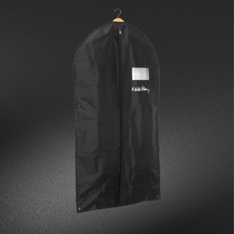 SERCE czarny organizer na płaszcz 60x100cm SERCE czarny organizer na płaszcz 60x100cm